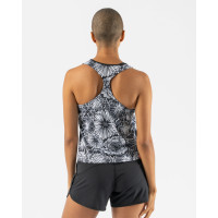 RABBIT - Women's - EZ Vee Tank - Black Floral